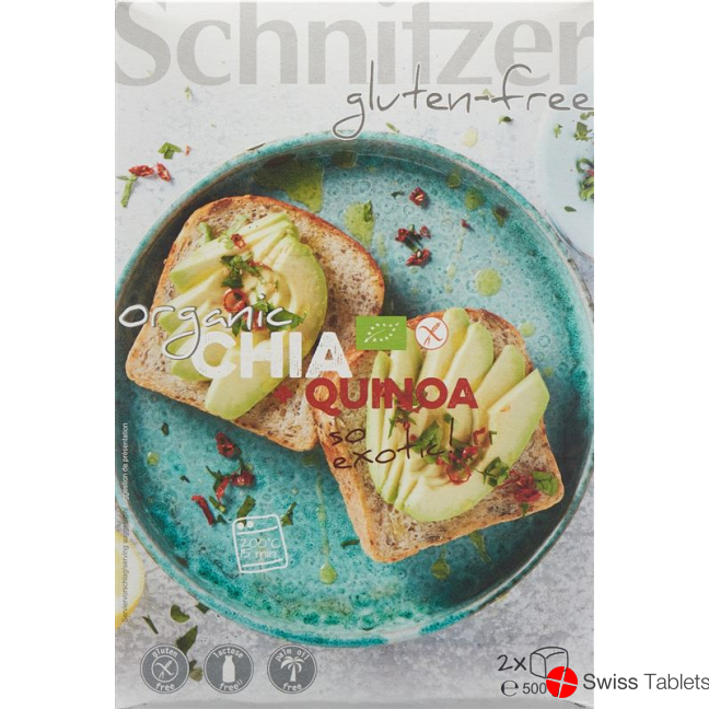 Schnitzer Bio Chia Quinoa Brot 500g buy online