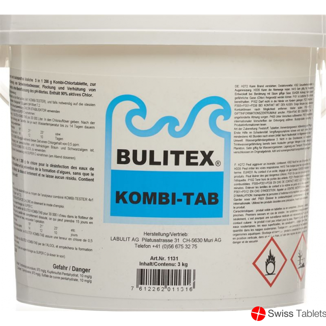 Bulitex Kombi Tab 3kg buy online