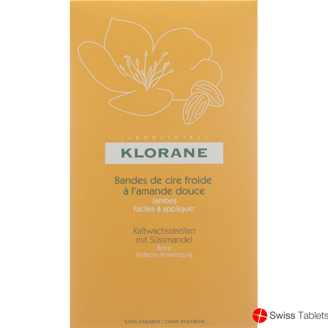 Klorane Enthaarungsstreifen Beine 2x 6 Stück buy online