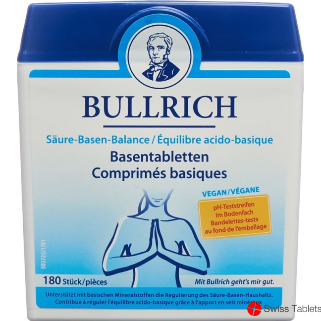 Bullrich Säure-Basen-Balance Basentabletten 180 Stück buy online Bullrich Säure-Basen-Balance Basentabletten 180 Stück buy online