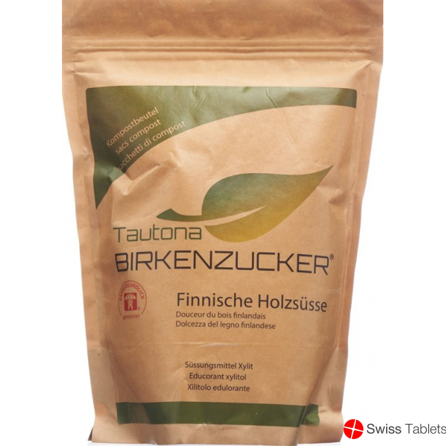 Tautona Birkenzucker/Xylit Nachfüllbeutel 1kg buy online