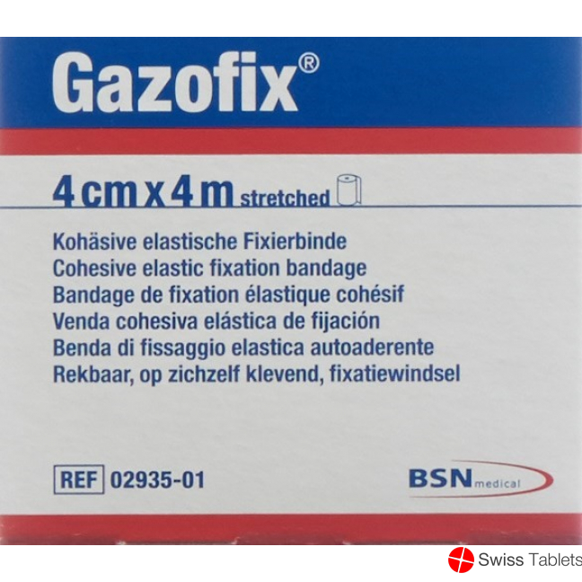 Gazofix Kohae Fixierbinde 4cmx4m Hautfarbig Latexfrei buy online