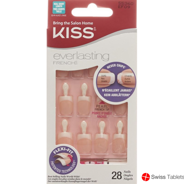 Kiss Everlasting French Nail Kit String Of Pearls buy online