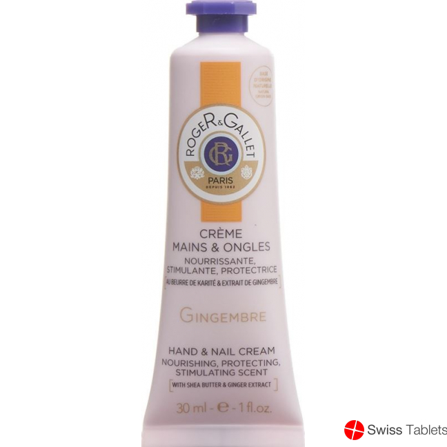 Roger Gallet Gingembre Handcreme Tube 30ml buy online