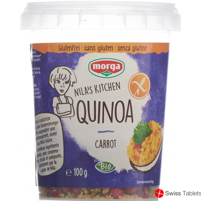 Morga Quinoa mit Karotten Glutenfrei Bio 100g buy online