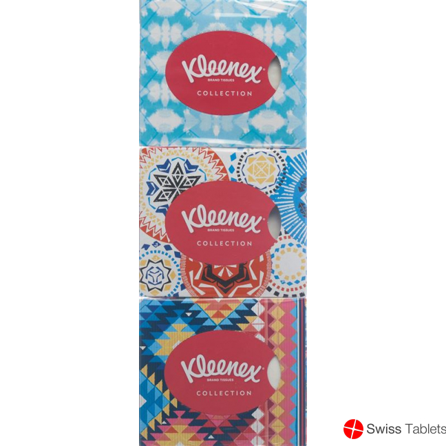 Kleenex Collection Kosmetiktue Wuerf Trio 3x 48 Stück buy online