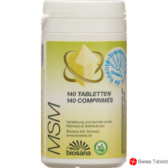Biosana Msm Tabletten Dose 140 Stück buy online
