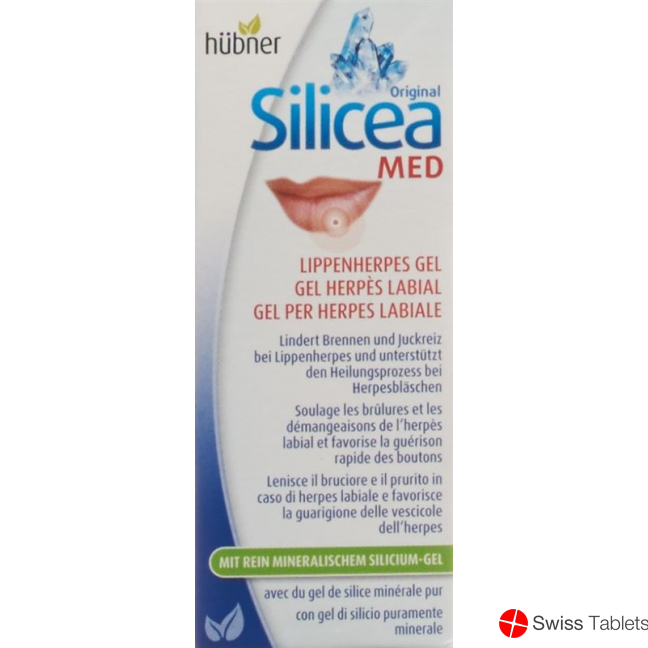 Hübner Silicea Lippenherpes-Gel Tube 2g buy online