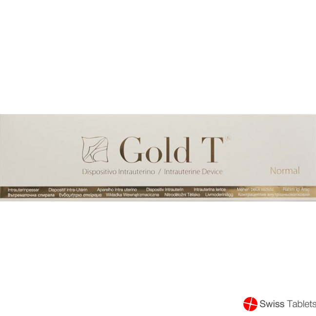 Gold T Intrauterinpessar Normal buy online
