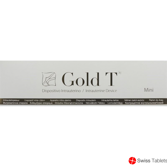 Gold T mini intrauterine device buy online