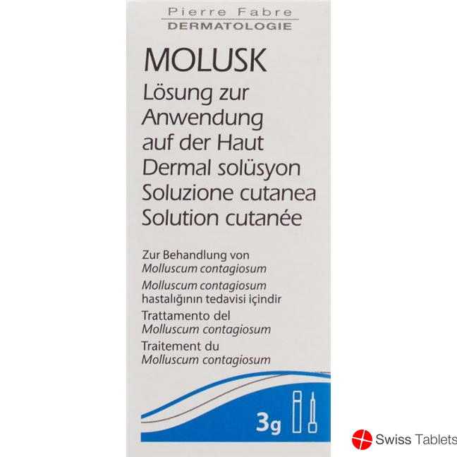 Molusk Lösung Anwendung Auf Der Haut 3g buy online