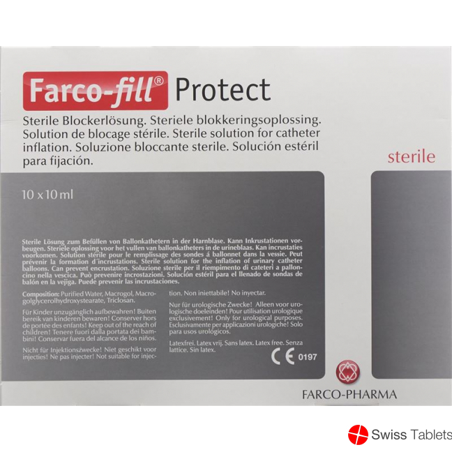 Farco-fill Protect Sterile Blockerloes 10x 10ml buy online