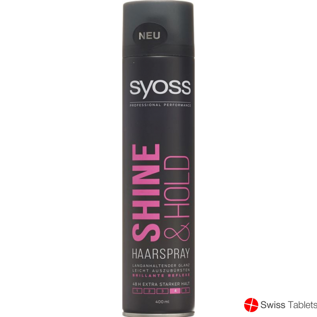 Syoss Hairspray Shine&Hold 400ml buy online