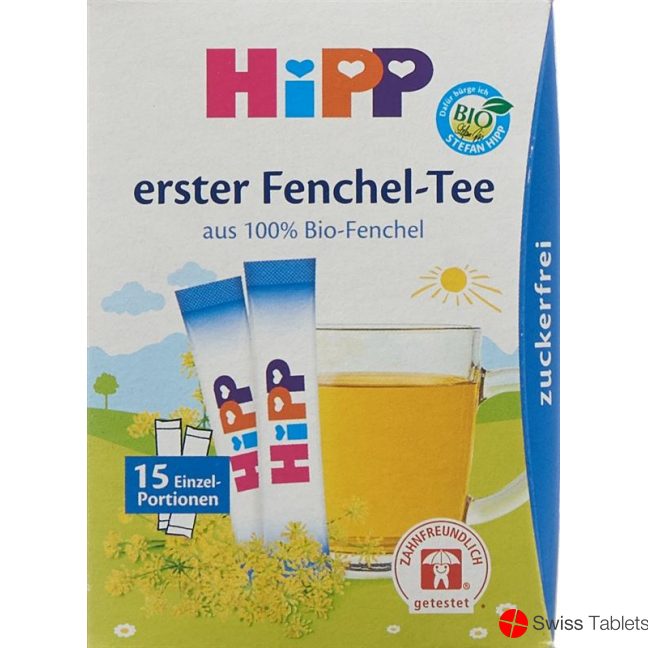 Hipp Baby Fenchel Tee (neu) 15 Stick 0.36g buy online