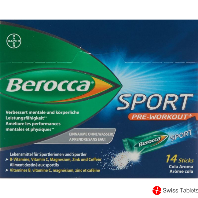 Berocca Sport Sachet 14 pieces buy online