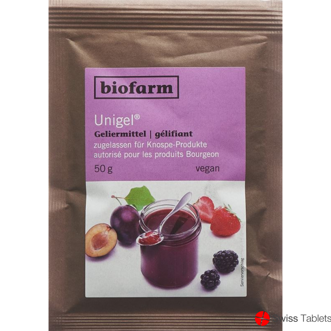 Unigel Zugelassen für Knospe-Produkte 50g buy online