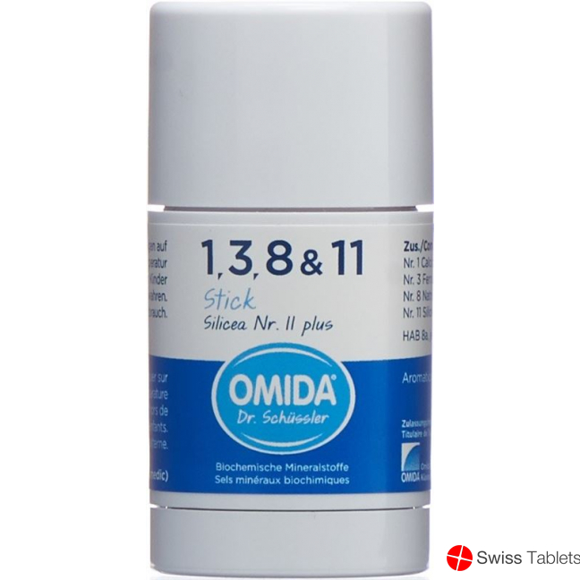 Omida Schüssler No11 Silicea Plus Stick D 6 25ml buy online