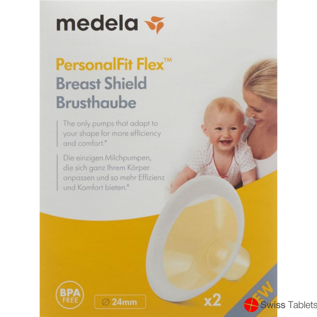 Medela Personalfit Flex Brusthauben M 24mm 2 Stück buy online