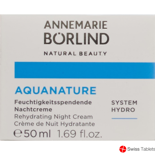 Boerlind Aquanature Feuchtigkeitssp Nachtcreme 50ml buy online