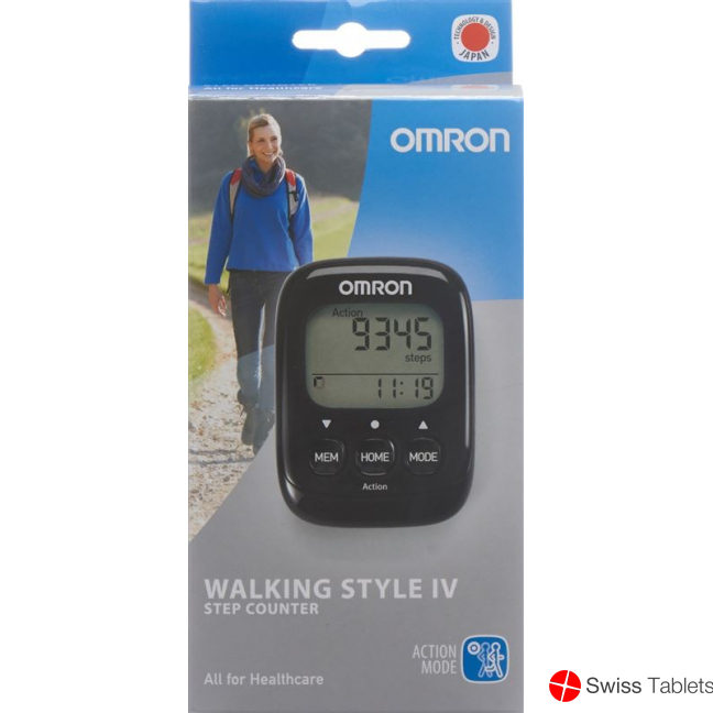 Omron Schrittzaehler Walking Style Iv Schwarz buy online