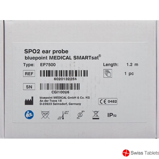 Oxytrue A+s ear sensor Smartsat buy online