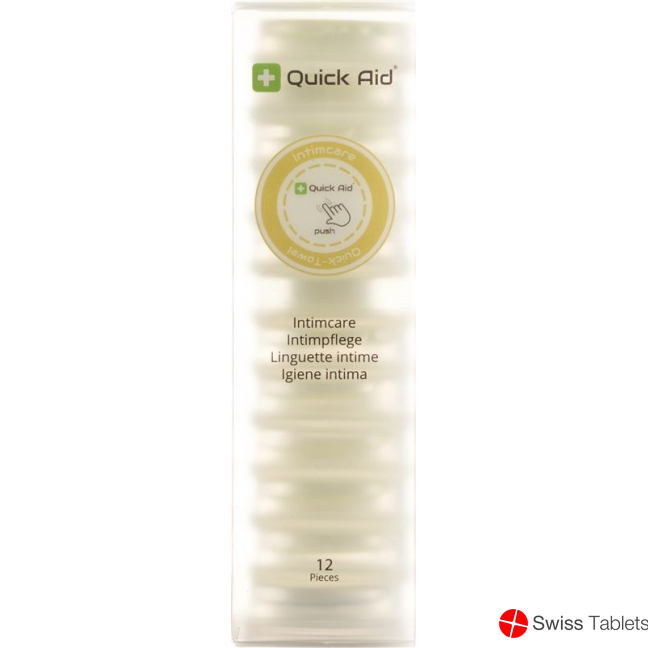 Quick Aid Quick Towel Intimcare 12 Stück buy online