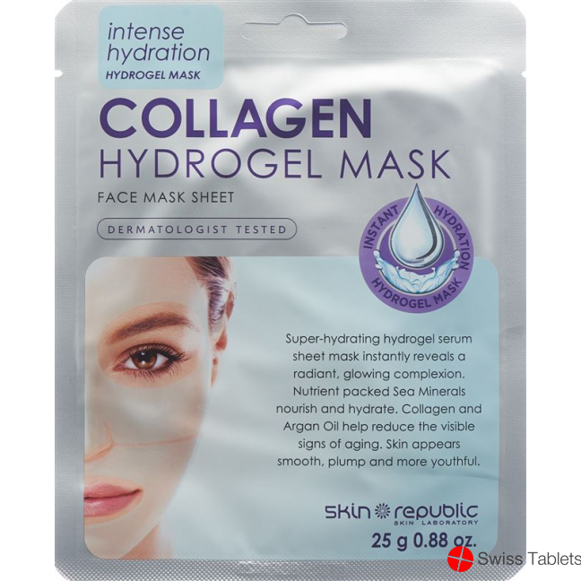 Skin Republic Collagen Hydrogel Face Mask Beutel buy online