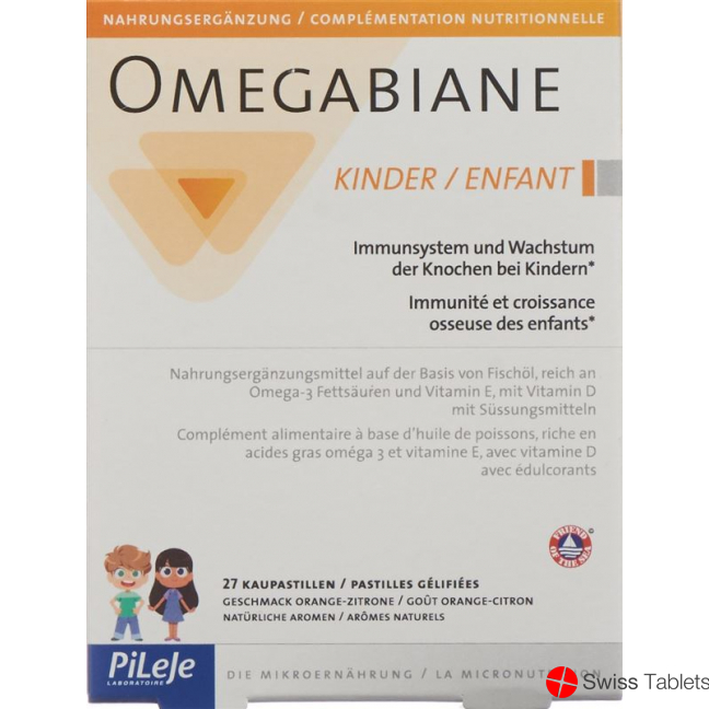 Omegabiane Kinder Kaupast Blister 27 Stück buy online