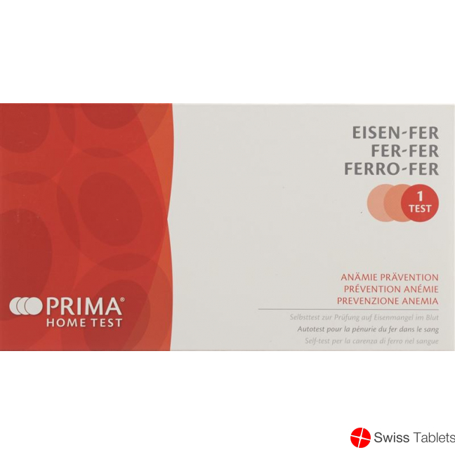 Prima Home Test Test für Eisenmangelanaemie (neu) buy online