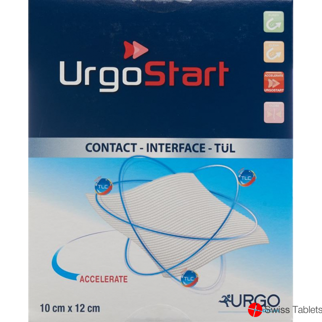 Urgostart Tuel Wundauflage 10x12cm 10 Stück buy online
