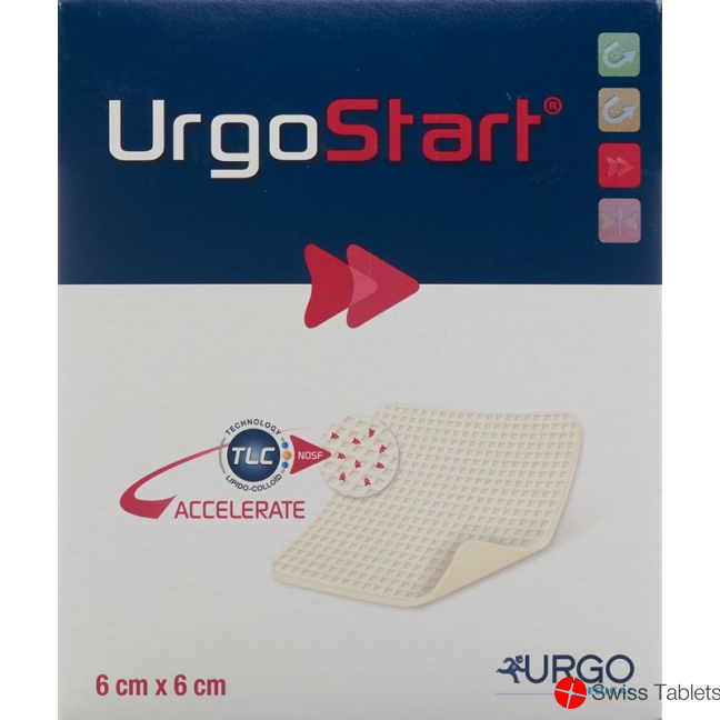 Urgostart Wundauflage 6x6cm 10 Stück buy online