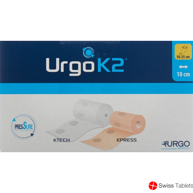Urgo K2 2-layer compression system 18-25cm/10cm buy online