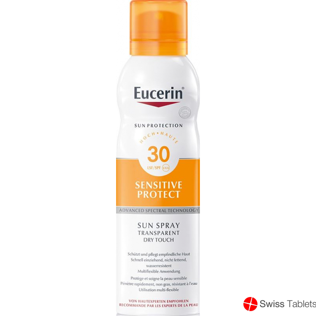 Eucerin Sensitive Protect Sun Spray Dry Touch LSF 30 200ml buy online