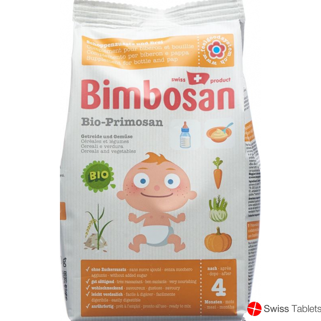 Bimbosan Organic Primosan Powder Grain Vegetables Bag 300 buy online