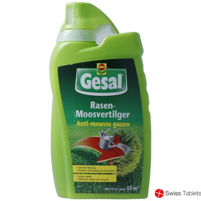 Gesal Rasen-Moosvertilger Flasche 500ml buy online