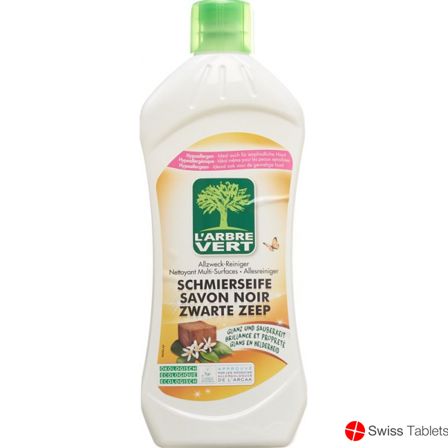 L'Arbre Vert Öko Allzweckrein Schmierseife 1L buy online