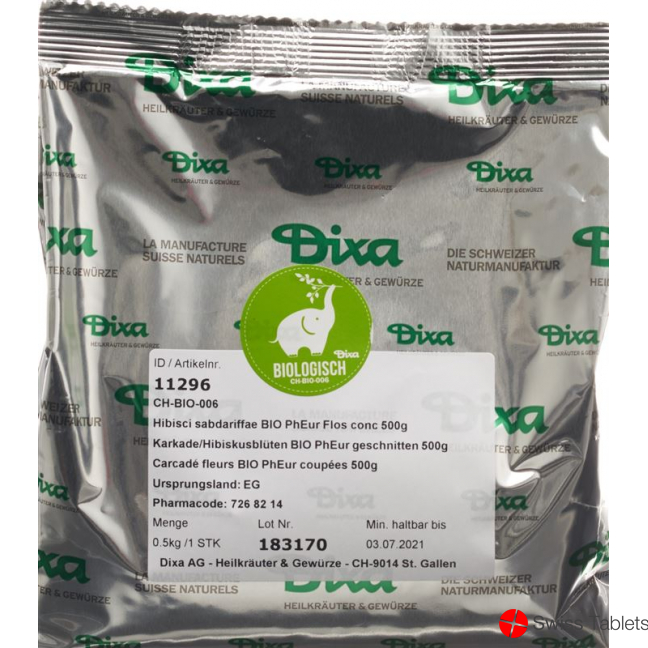 Dixa Karkade Hibiskusblüten Pheur Bio Geschn 500 buy online Dixa Karkade Hibiskusblüten Pheur Bio Geschn 500 buy online