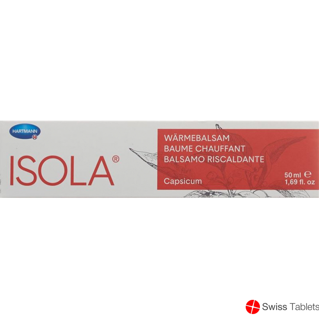 Isola Capsicum Heat balm 50ml buy online