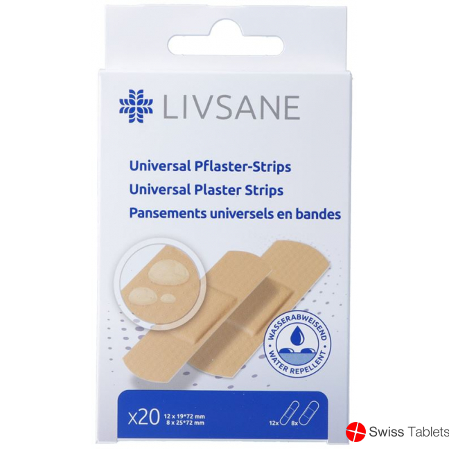 Livsane Universal Pflaster-Strips 20 Stück buy online