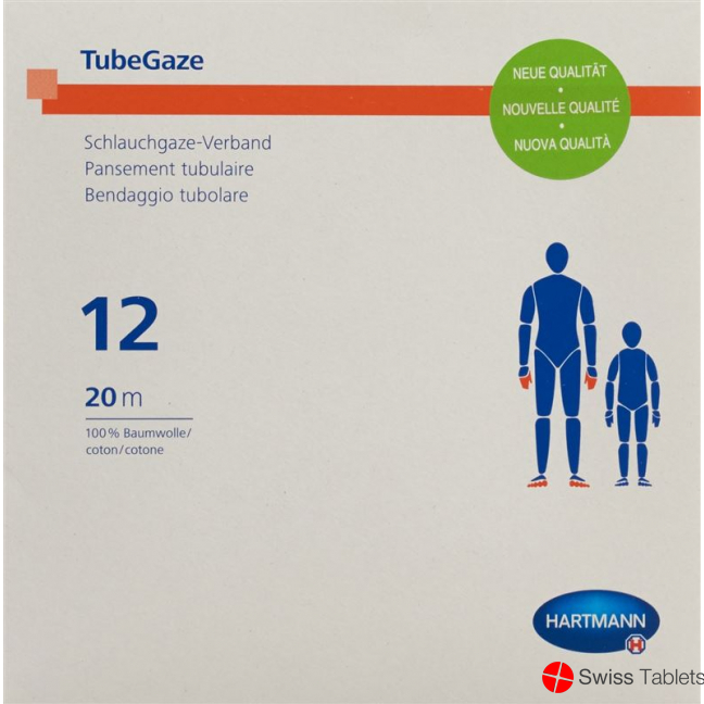 Tubegaze Schlauchgaze Nr. 12 20m buy online