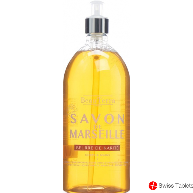 Beauterra Flüssigseife Marseille Karite 1000ml buy online