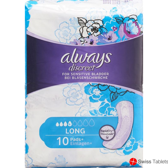 Always Discreet Inkontinenz Long 10 Stück buy online