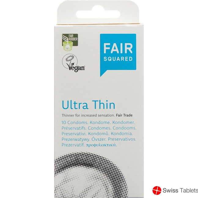 Fairsquared Kondom Ultra Thin Vegan 10 Stück buy online