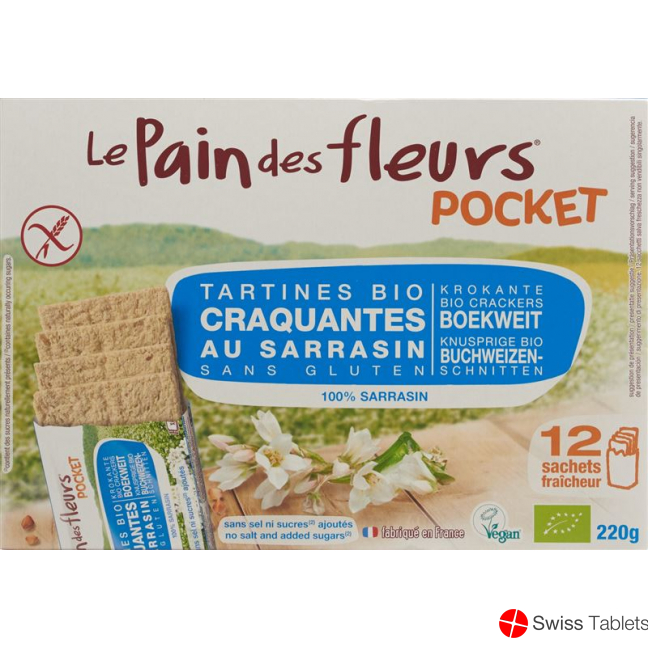 Blumenbrot Buchweizen Oh Zucker&salz Bio Gf 220g buy online