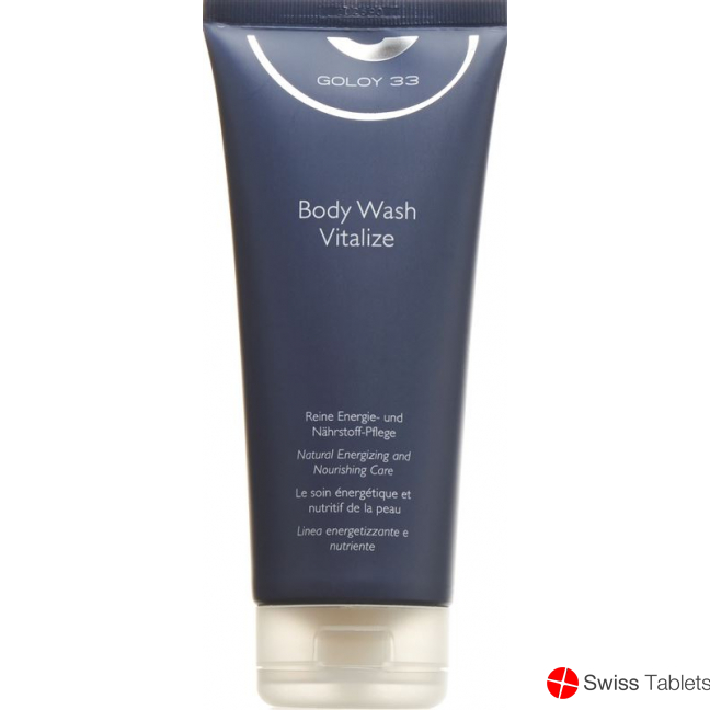 Goloy 33 Body Wash Vitalize Tube 200ml buy online