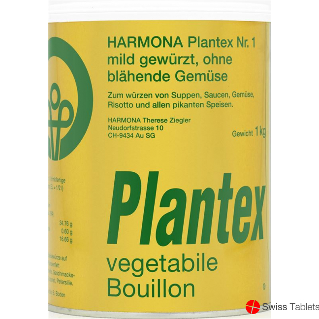 Harmona Plantex Paste Nr 1 Vege Bouillon Dose 1kg buy online