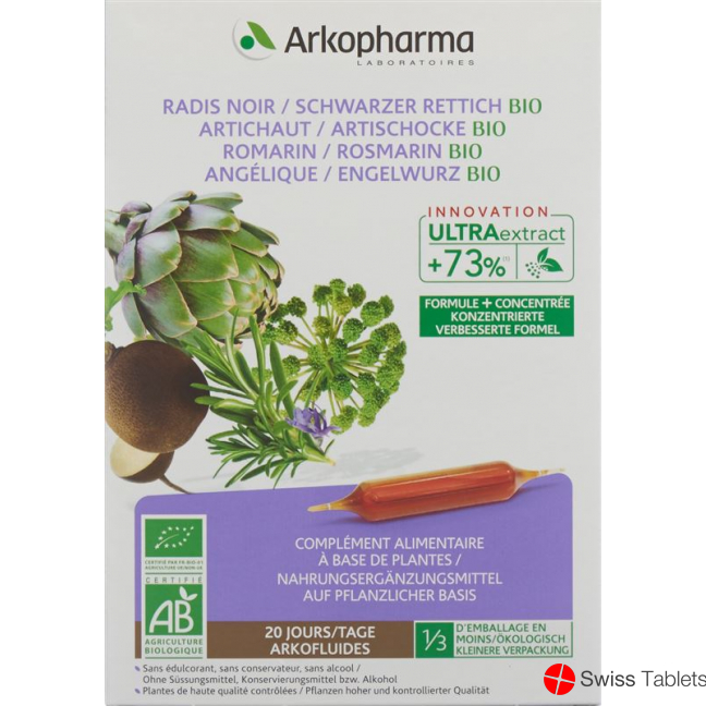 Arkofluide Arti Rett Rosma Eng Bio Trinkampullen 20 Stück buy online