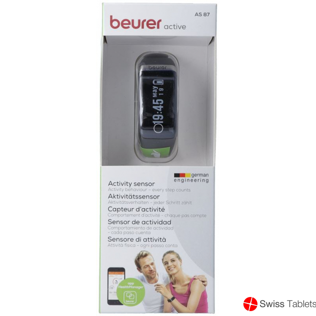 Beurer Aktivitaetssensor Bluetooth As 87 buy online