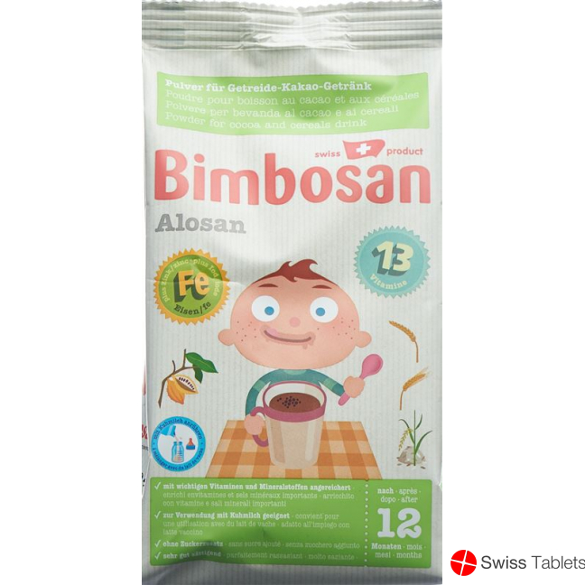 Bimbosan Alosan cocoa bag 400g buy online