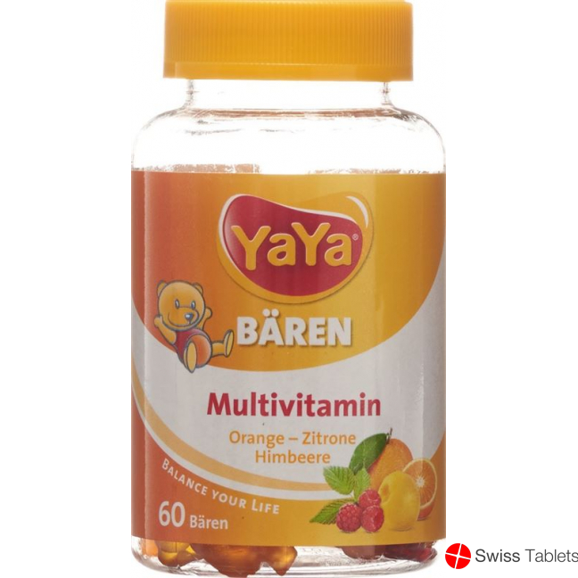 Yayabaeren Gummibaeren Multivitamin Dose 60 Stück buy online